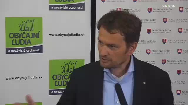 Tlačová konferencia poslanca I. Matoviča 