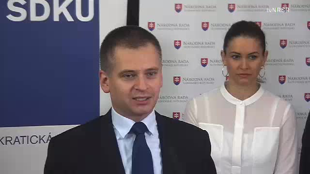 Tlačová konferencia poslaneckého klubu SDKÚ-DS 