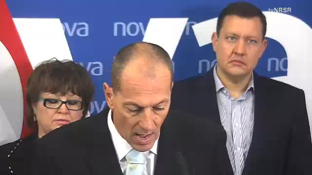 Tlačová konferencia poslanca NR SR D. Lipšica  