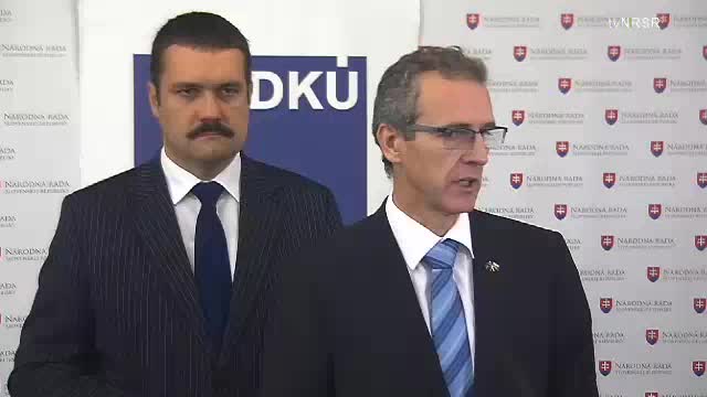 Tlačová konferencia poslaneckého klubu SDKÚ-DS  