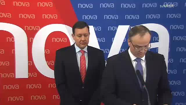 Tlačová konferencia poslanca NR SR D. Lipšica  