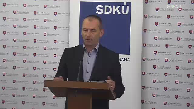 Tlačová konferencia poslanca NR SR Ľ. Kaníka  