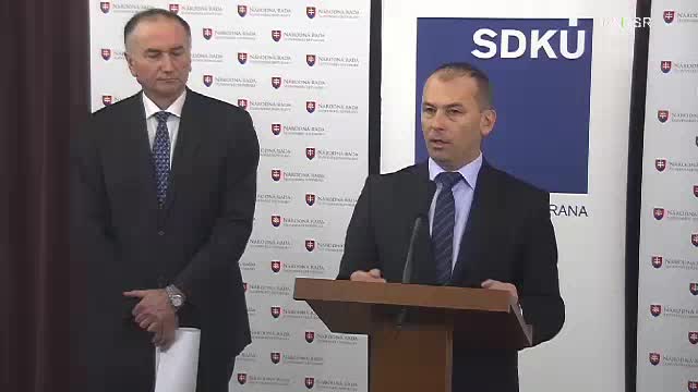 Tlačová konferencia poslanca NR SR Ľ. Kaníka  