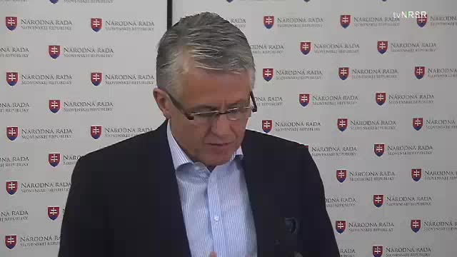 Tlačová konferencia poslanca Jozefa Kollára