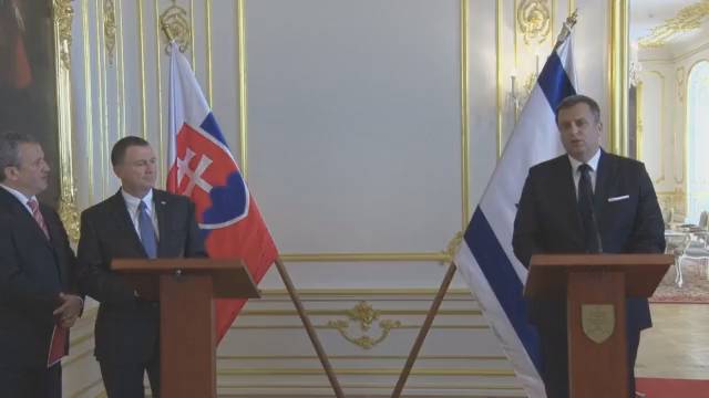 Predseda NR SR Andrej Danko prijal predsedu Knessetu Štátu Izrael Yuliho-Yoela Edelsteina