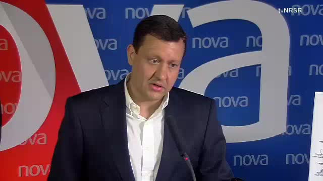 Tlačová konferencia strany NOVA