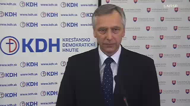 Tlačová konferencia podpredsedu NR SR Jána Figeľa