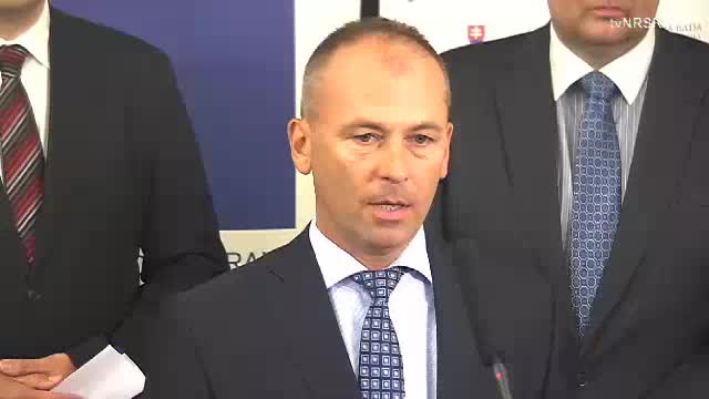 Tlačová konferencia posklanca NR SR Pavla Freša
